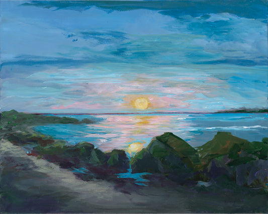 Dusk at the Jetty - Maria de Rojas