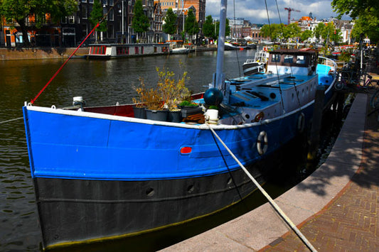 Blue Boat- Richard Ball