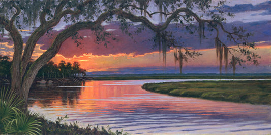 Charlie's Bluff Sunset - Alan Campbell