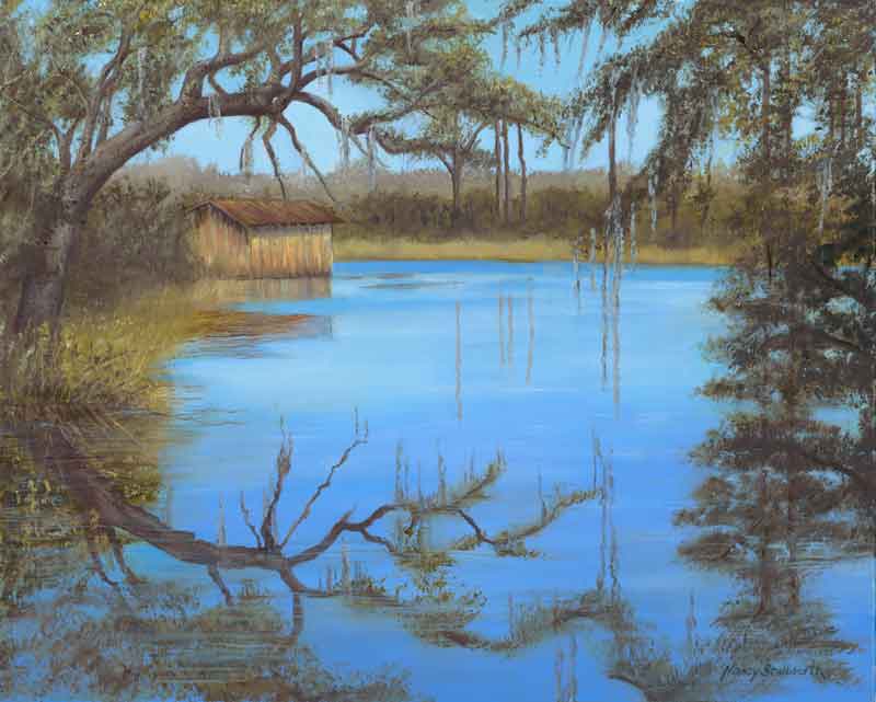 Creek Cabin - Nancy Stallworth