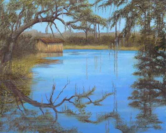 Creek Cabin - Nancy Stallworth