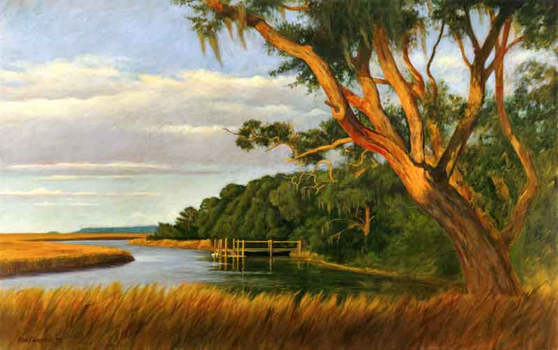 Day's End Sapelo - Alan Campbell