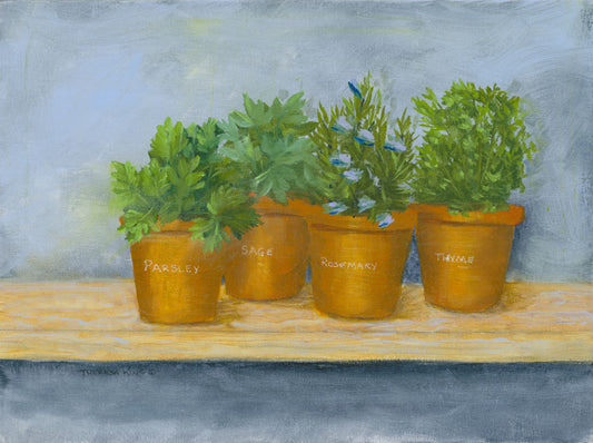 Herb Pots - Theresa King