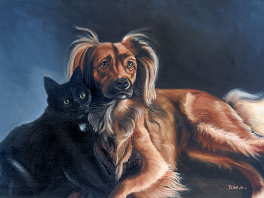 Nissa and Sketch - Lunonia Colella