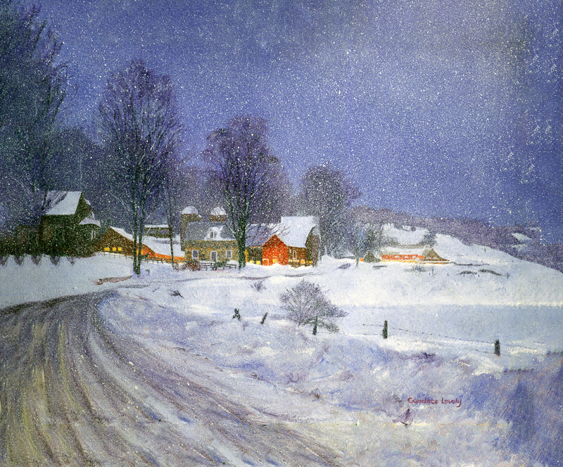 Spencer Hollow Snowfall