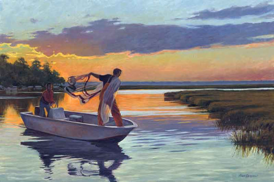Sunset Casting - Alan Campbell