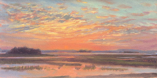 Sunset painting