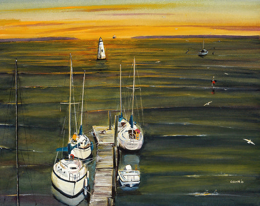 A View Near Tybee - Chip Goldsmith