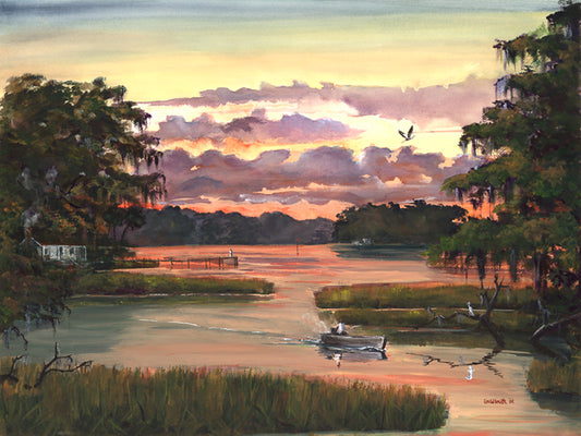 Departing At Dawn - Chip Goldsmith