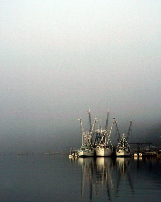 Shrimp boats photograph