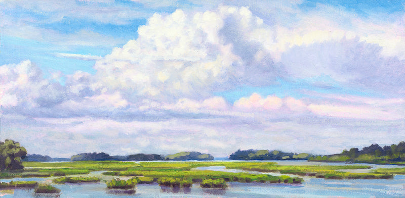 Marsh painting