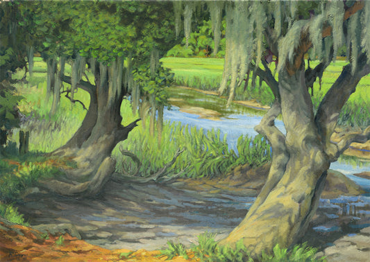 Low Tide Under the Oaks - Richard Coyne