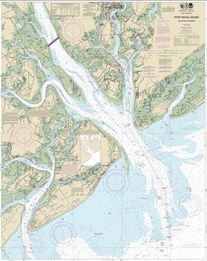 Nautical Map of Hilton Head Island