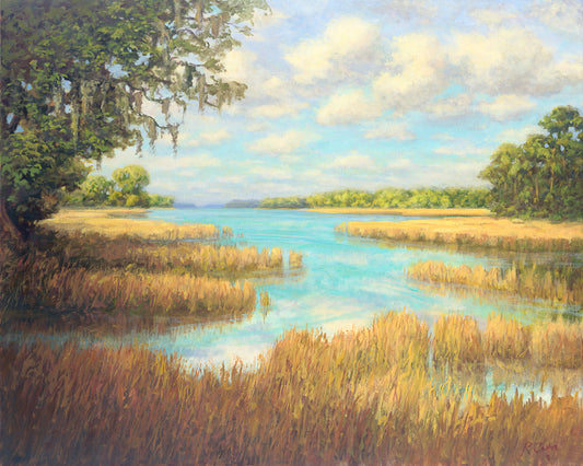 Summertime marsh