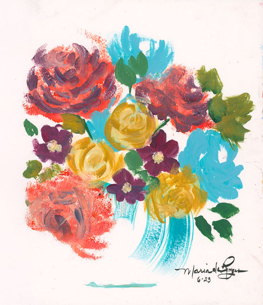 Flowers in Abstract - Maria de Rojas