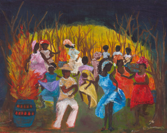 Dancing in the Firelight - Maria de Rojas