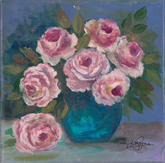 Pink and Blue - Maria de Rojas