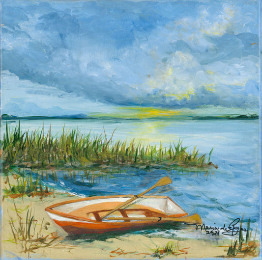 Rowboat Resting - Maria de Rojas