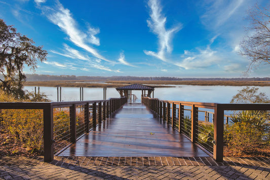 Bluffton Dock on River - Steven Higgins