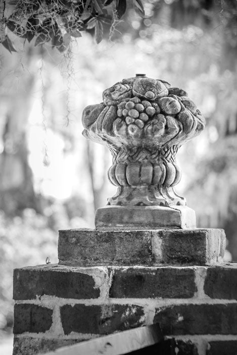 Bluffton Historic Home Fence Post - Pete Schramm