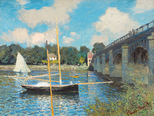 The Bridge at Argenteuil - Claude Monet