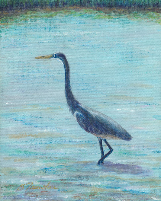 Great Blue Heron - Bill Tremitiere