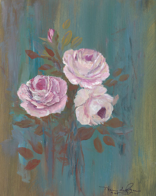 Light Cut Roses - Maria de Rojas