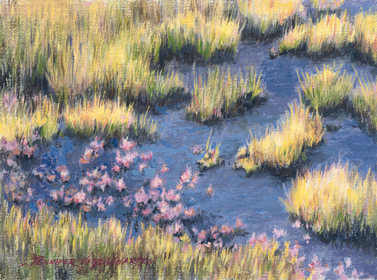 Marsh Blooms I - Jennifer Wharton