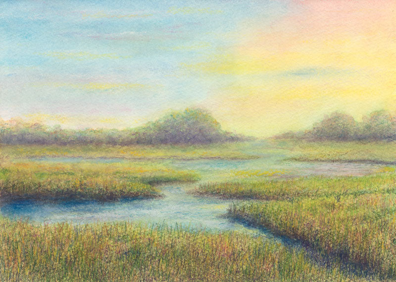 Marsh Scene - Bill Tremitiere