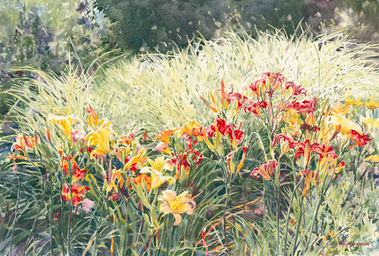 Memories of My Father's Garden - Jennifer Wharton