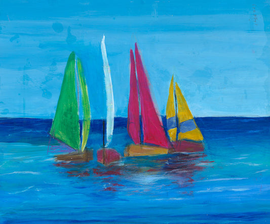 Sailboats - Maria de Rojas