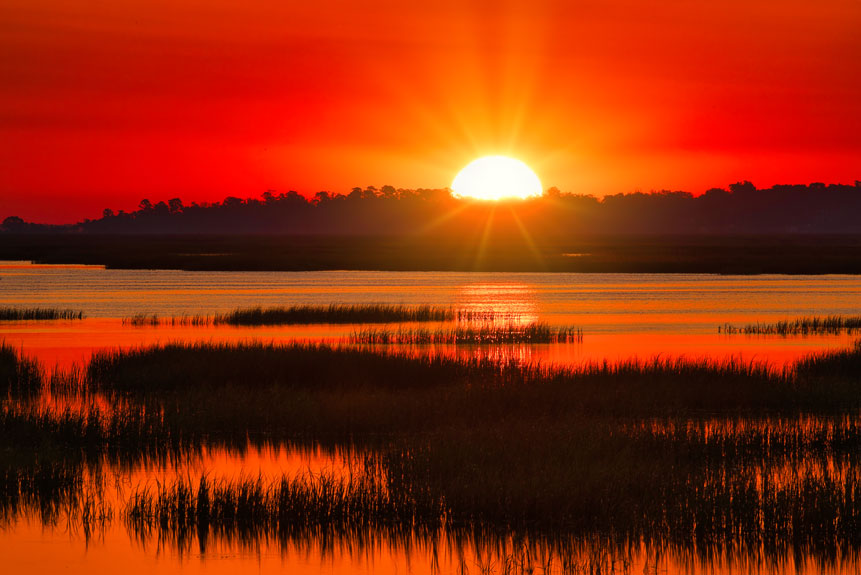 Summer Sunrise on the Colleton - Steven Higgins