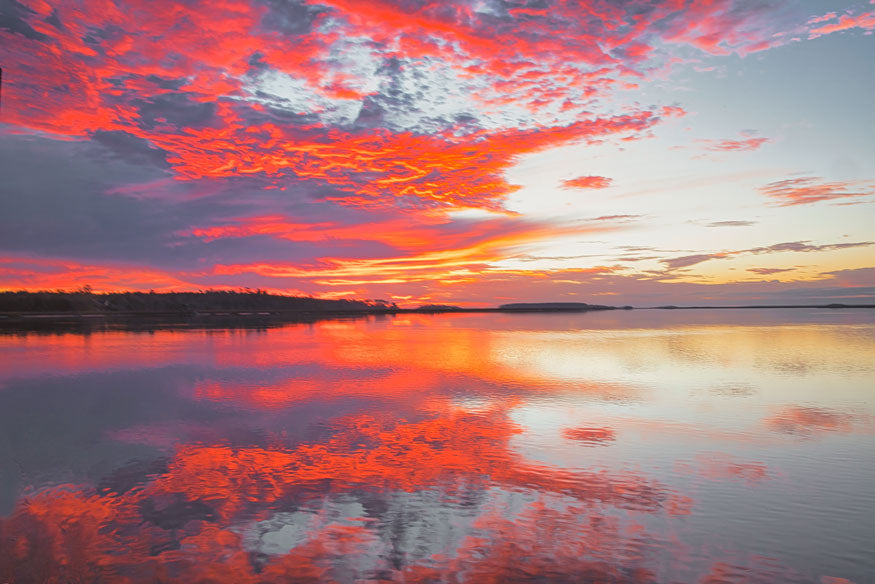 Sunrise on Chechessee River - Steven Higgins