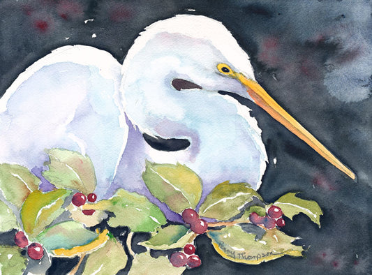 The Christmas Egret - Penny Thompson