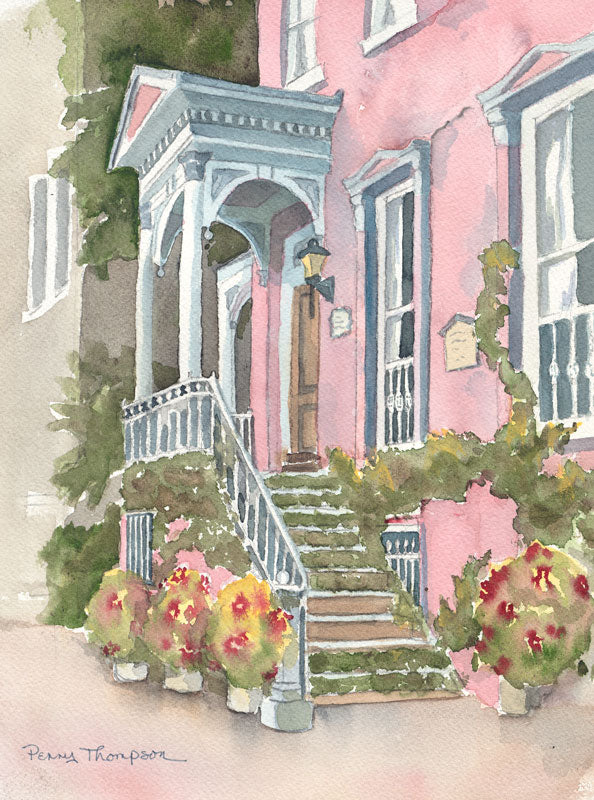 The Savannah Pink House - Penny Thompson
