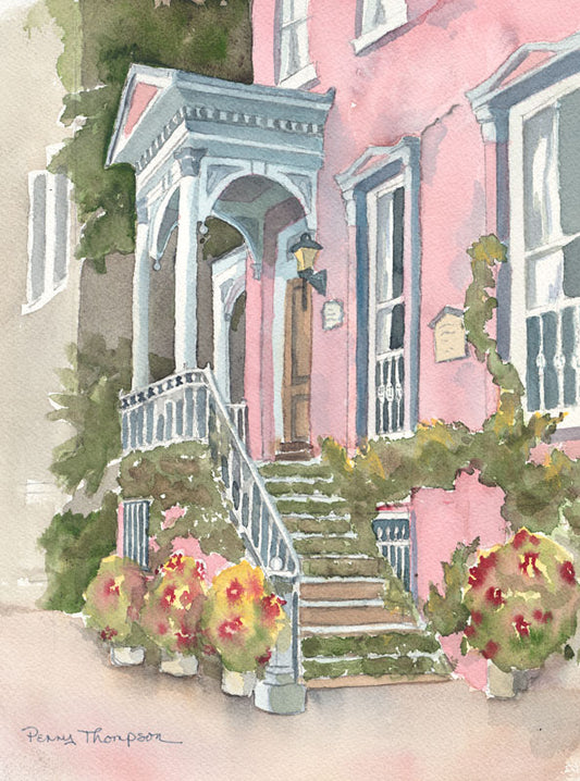 The Savannah Pink House - Penny Thompson