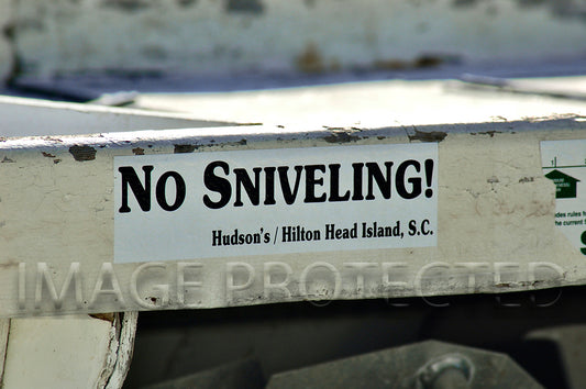 "Bumper" Sign on Shrimp Boat-Glen McCaskey