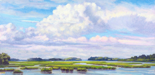 Marsh painting