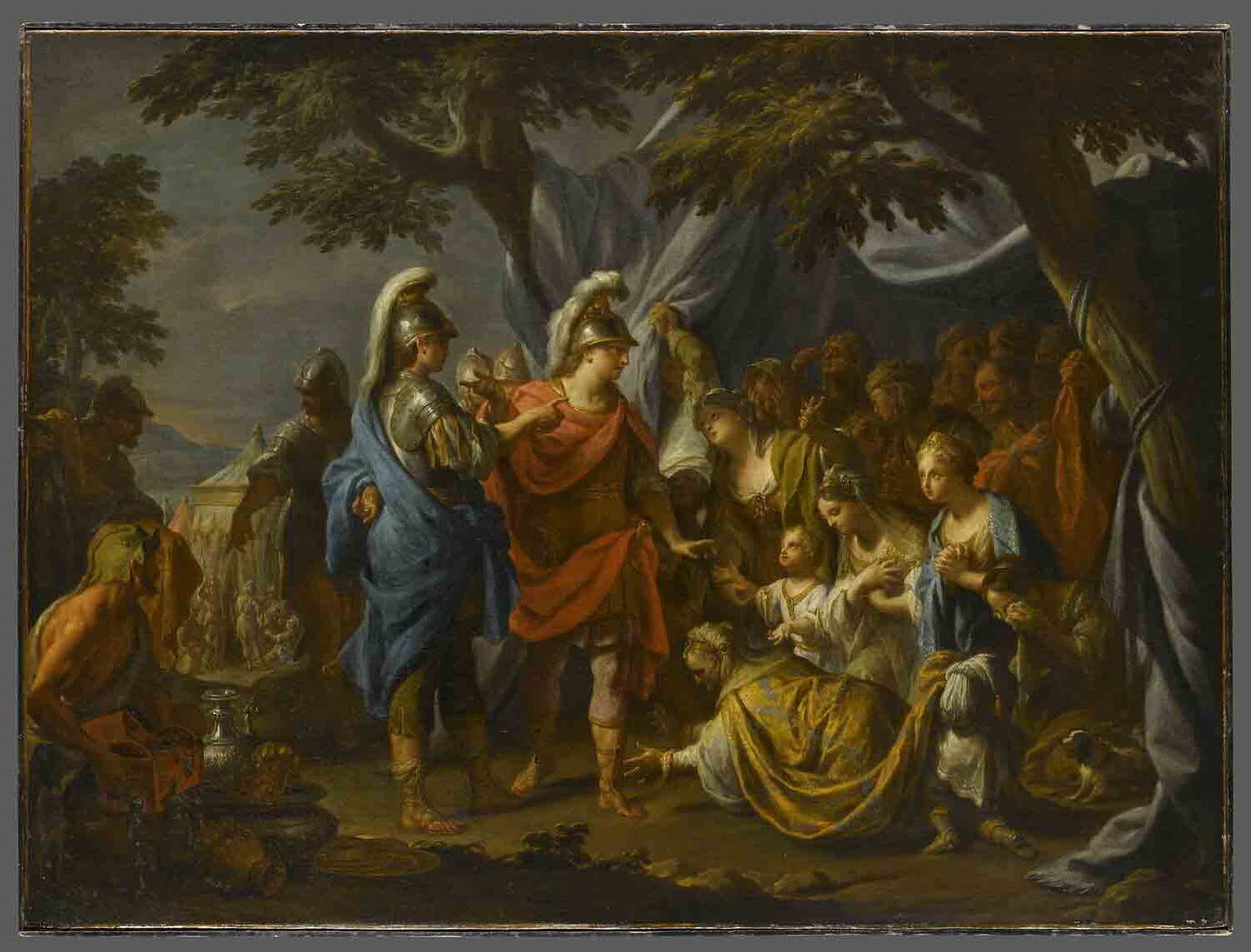La Famille De Drius Aux Pieds d' Alexandra - Franceso Trevisari