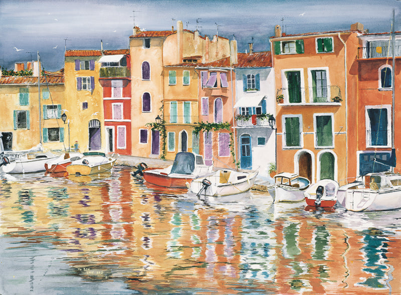 Mediterranean Watercolor - Chip Goldsmith