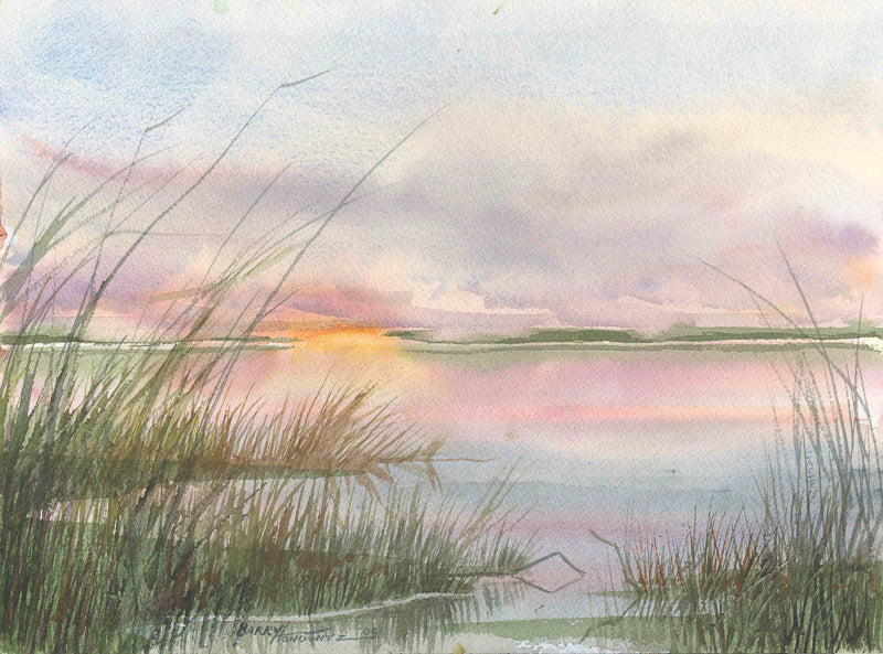 Lowcountry marsh painting