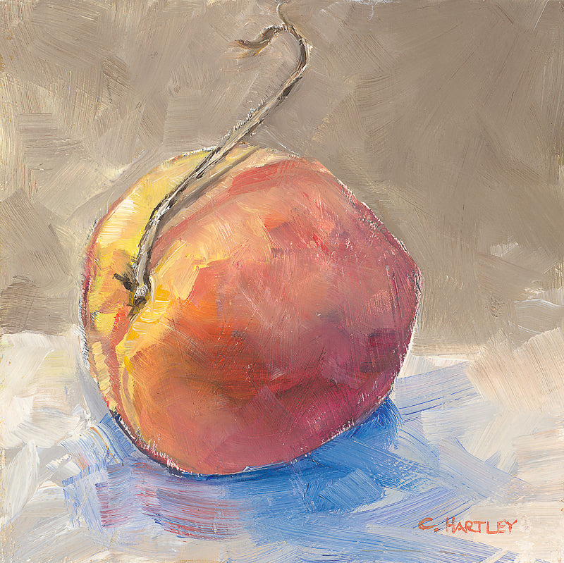 Peach Painting