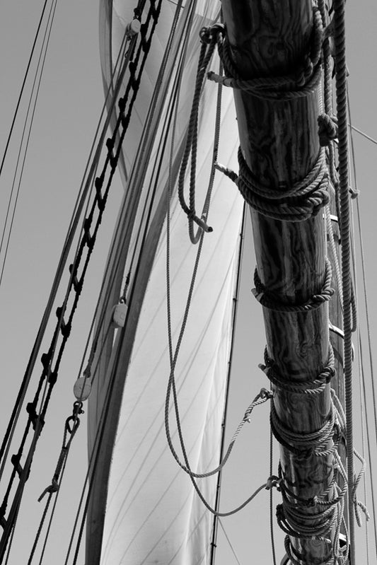 sailboat detail photograph