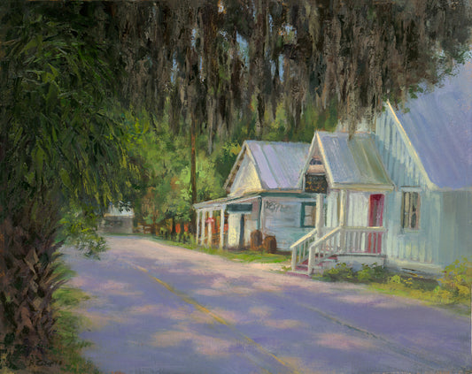 Country road painting