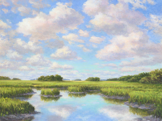 Spring Marsh 2 (Quiet Reflection) - Richard Coyne