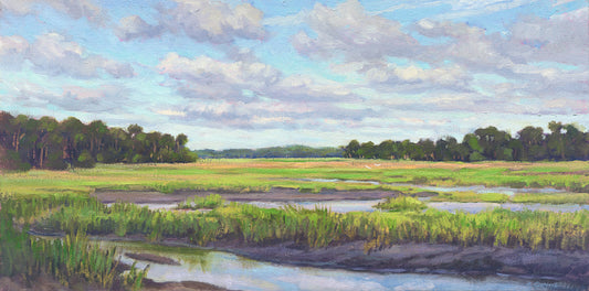 Marsh, Low Country painting