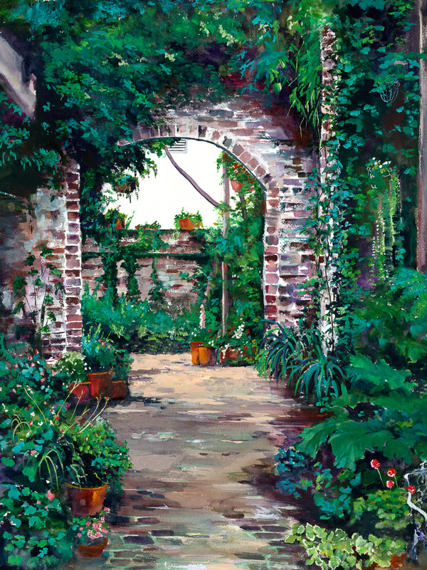 Trustees Garden Savannah GA painting
