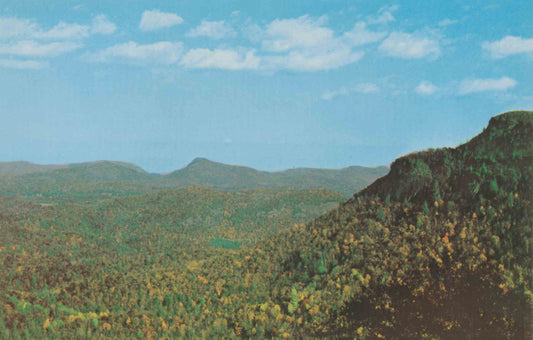 Asheville, North Carolina Mountain Postcard