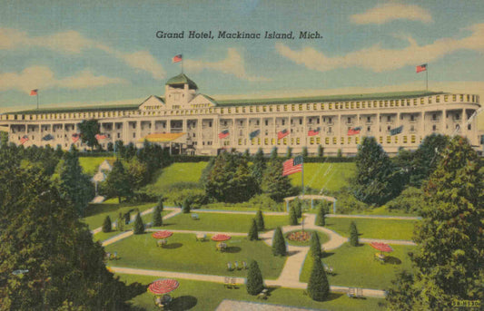 Mackinac Island, Michigan Postcard