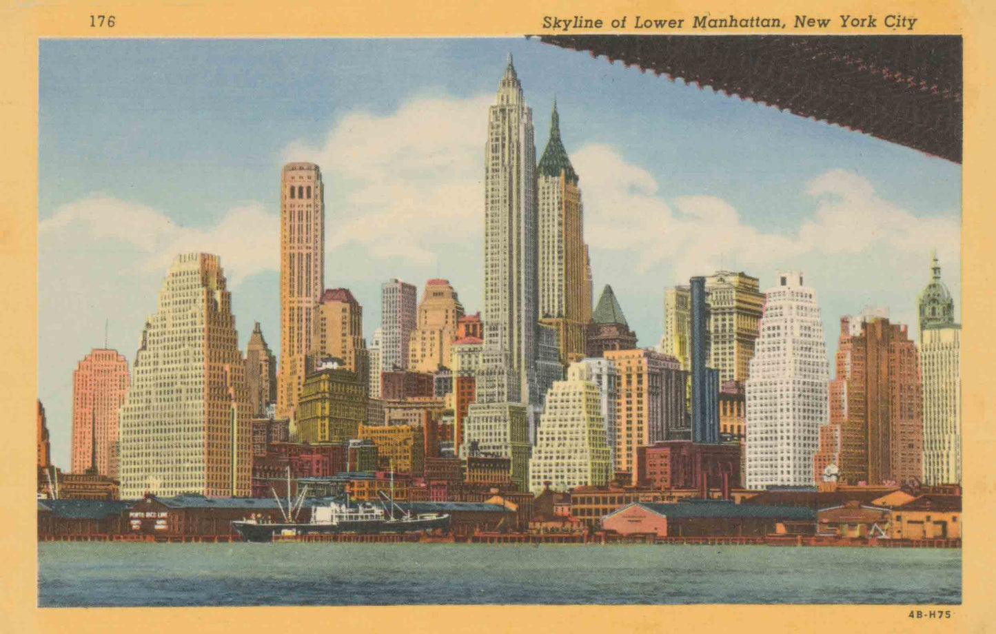 Manhattan, New York Postcard